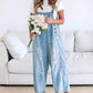 👖✨ Női Laza Farmer Overall Kombinéza – 5 szín | S–2XL | Állítható Pántok | Baggy | Casual Chic