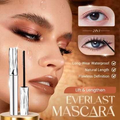 💄 1+1 INGYEN! ✨ Vízálló szálas szempillaspirál – intenzív hosszúság és göndörség gazdagított szálakkal, egész nap csomómentes volumenért 🌟👁️