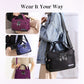 👜🌸Divatos, nagy kapacitású lopásgátló táska