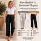 Abszolút must-have🔥👖 Könnyű, lenvászon keverékből készült nadrág – folyékony eséssel és klasszikus egyenes szárral, ideális munkához vagy hétvégére