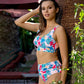 🌼 Női divatos szexi nyomtatott fürdőruha – 3 darabos szett | Bikini + pareo, strand – Utánvét 👙✨
