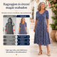 💖👗 2026 Elegáns kerek nyakú, virágos, csillagos, elegáns virágos ruha