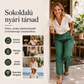 Abszolút must-have🔥👖 Könnyű, lenvászon keverékből készült nadrág – folyékony eséssel és klasszikus egyenes szárral, ideális munkához vagy hétvégére