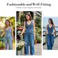 Női farmer overall – ujjatlan, V-nyakú, széles szárú | Sky Blue / Dark Blue / Black