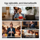 Titánacélból készült mágneses terápiás karkötő férfiaknak