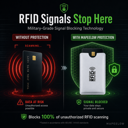RFID blokkoló tok hitelkártyákhoz – Tartós és víztaszító