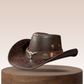 🤠 Vintage cowboykalap – ikonikus vadnyugati stílus, UV-védelem és nyári kényelem