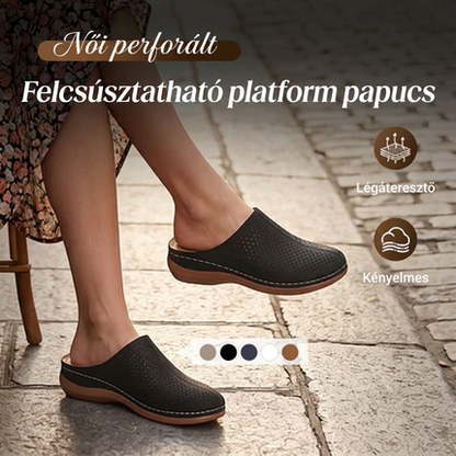 👡✨ 2026-os Magas Szárú Papucs: Légáteresztő Talp és Nyári Divat! 🌬️