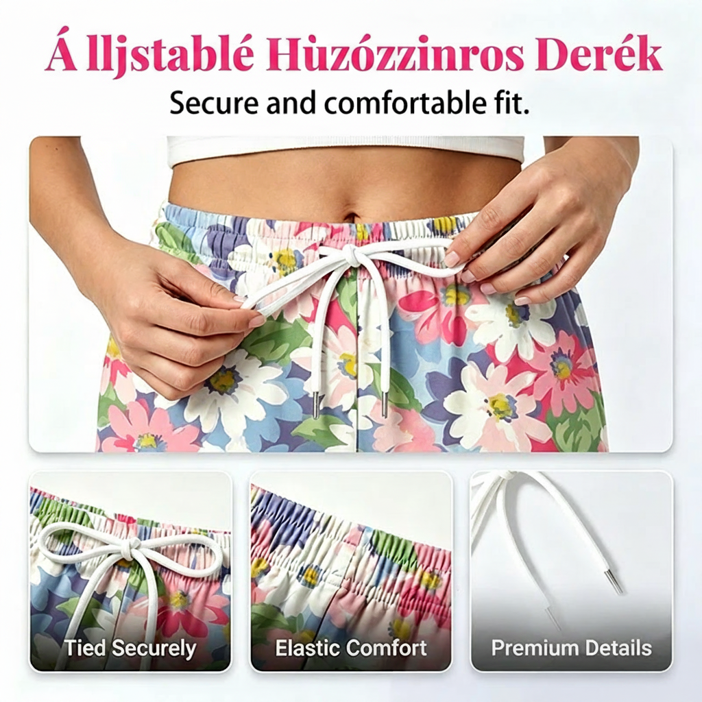 Állítható Húzózsinóros Derék