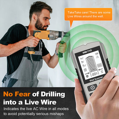 💥Korlátozott ideig 50% kedvezmény💯Többfunkciós kézi fém- és fali érzékelő