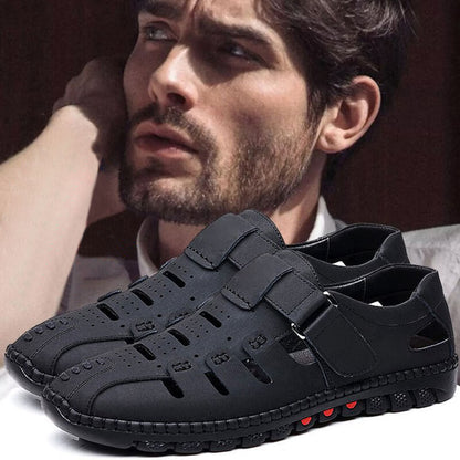 Stílusos bőr szandál👞