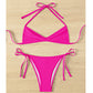 Szexi háromszög bikini fürdőruha