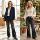 ✨🔥Női retro flare farmer zsebekkel👖