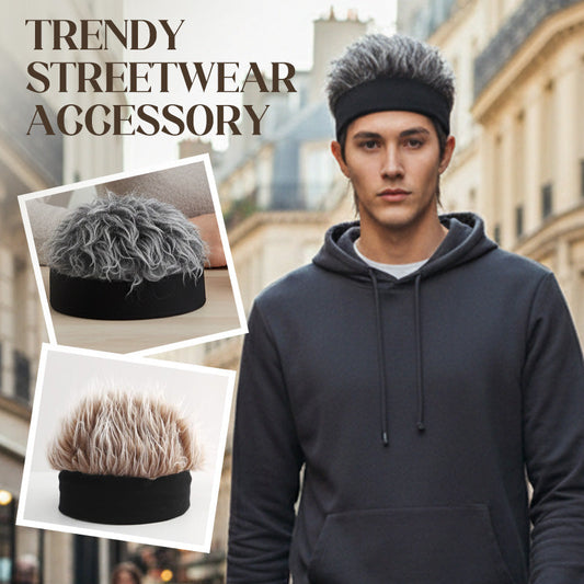 🧢 Unisex hip-hop stílusú paróka sapka