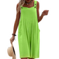 Ujjatlan, széles szárú jumpsuit a nyári szellőhöz