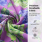 🎁💥Női ruha virágmintával, V-kivágással, volánokkal és A-vonalú szabással💐👗