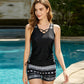 🩱 Mintás kétrészes tankini fürdőruha | S–3XL ✨