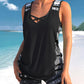 🩱 Mintás kétrészes tankini fürdőruha | S–3XL ✨