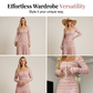👗 40% LEÁRAZVA MOST! 💕 Előnyös négyzetes nyakú maxi ruha