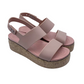 👡  Női könnyű platform szandál – retro, párnázott, állítható 🌴