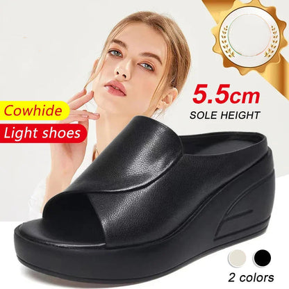 👡🌸Klínový sandál – könnyű szerkezet, amely nem fárasztja a lábat – fizetés átvételkor 💖