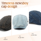 Unisex newsboy sapka farmerből