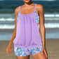 🌸 Nagyméretűeknek is megfelelő tankini és boyshort fürdőruha-szett – Gyorsan száradó strandfürdőruha 🏊♀️