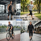 💪 Gyorsan száradó, rendkívül rugalmas férfi capri nadrág – rendkívül kényelmes, lélegző és rugalmas, ideális fitneszhez, futáshoz és szabadtéri tevékenységekhez