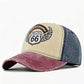 🧢 Retro 66-os út motorkerékpáros baseball sapka