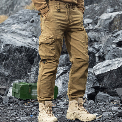 👖  Férfi outdoor taktikai cargo nadrág – Tartós ripstop anyag, több zseb és megerősített térdrészek – tökéletes túrázáshoz, munkához vagy mindennapi viselethez 🔥
