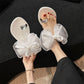 Elegáns, masnis, lapos talpú strandpapucs