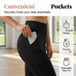 🧘‍♀️ Női, rugalmas, bootcut fazonú jóganadrág – előnyös szabású, rendkívül rugalmas, zsebekkel