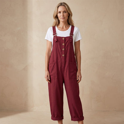 ⏳Időkorlátozott akció⏰Egyszínű, egyenes szárú rövidnadrágos kombiné👗👖