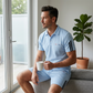 👕 2 részes szabadidőruha-szett férfiaknak – rövid ujjú felső és rövidnadrág, lélegző, kényelmes és sokoldalú a mindennapokhoz, sportoláshoz és utazáshoz ☀️🩳