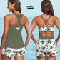 ⏳Korlátozott Ideig Tartó Különleges Ajánlat⏰Tankini Szett Rövidnadrággal – Élénk Minták, Mix & Match – Elegáns Strandmegjelenés.