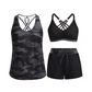 ⏳Korlátozott Ideig Tartó Különleges Ajánlat⏰Tankini Szett Rövidnadrággal – Élénk Minták, Mix & Match – Elegáns Strandmegjelenés.