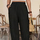 👖✨ Női Laza Szabású Mandzsettás Bokapánt – 4 szín | 1XL–5XL | Rugalmas Derekas | Plus Size Casual