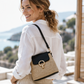 👜✨ Kézzel Font Szalma Crossbody Táska – 4 szín | 3 hordozási mód | Könnyű Nyári Elegancia