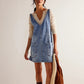 👗✨ Noi Divatos Hatán Nyitott Farmer Ruha - 5 szin | S-XL | Allithato Pantok | Zsebes | Casual