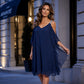 🌸✨ Női Nyári Cold Shoulder Sifon Ruha – 4 szín | S–2XL | Könnyű | Elegáns | Nyári Casual