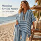 🌸Női laza V-nyakú csíkos 2 részes hétköznapi szett – Relaxált oversized szabás & könnyed stílus 🌿