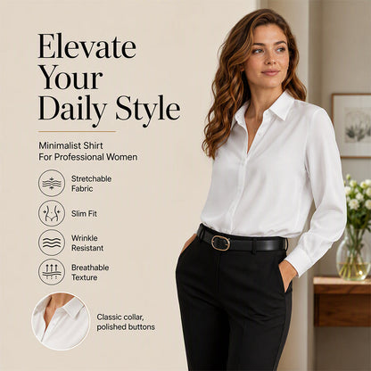 🥳2026 NAGY AKCIÓ 50% Kedvezmény🥳💞50K+ ELADVA!🌸👚Új érkezés - Szatén gombos ing – Puha, folyékony esés és sokoldalú párosítás bármilyen alkalomra