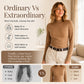 Women's Warm-Lined Mock Neck Fitted Top
