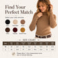 Women's Warm-Lined Mock Neck Fitted Top