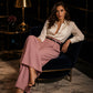Women's High-Waisted Wide-Leg Pants