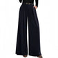 Women's High-Waisted Wide-Leg Pants