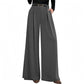 Women's High-Waisted Wide-Leg Pants