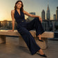 Women's High-Waisted Wide-Leg Pants