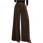 Women's High-Waisted Wide-Leg Pants