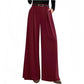 Women's High-Waisted Wide-Leg Pants